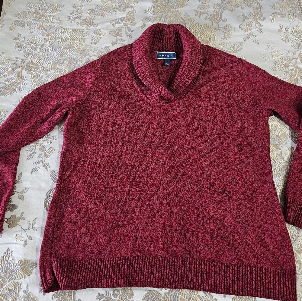 Red sweater